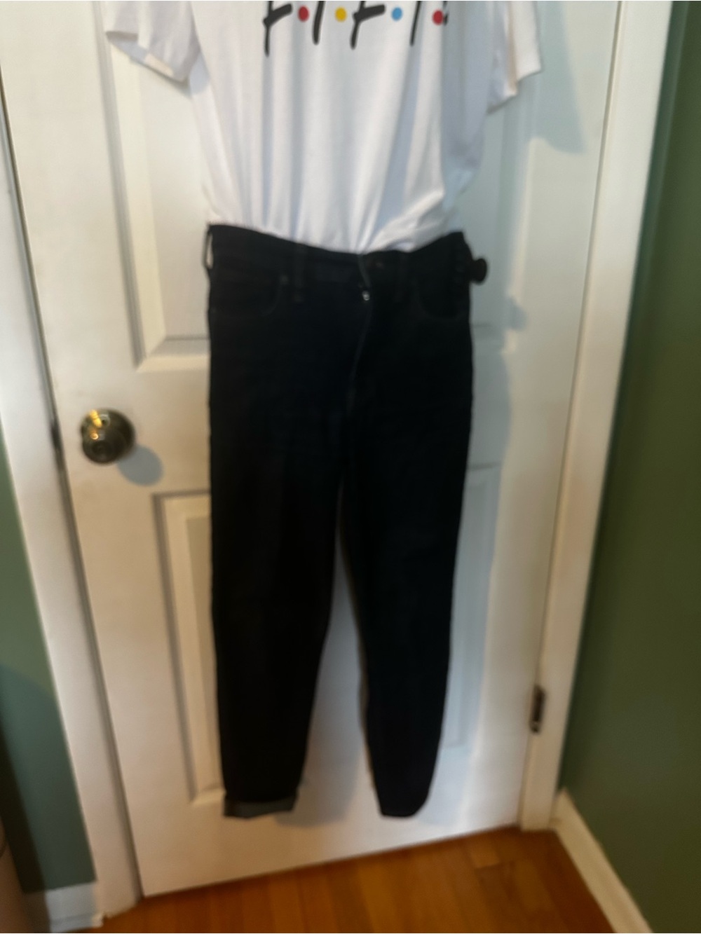 J. Crew Black Skinny Jeans
